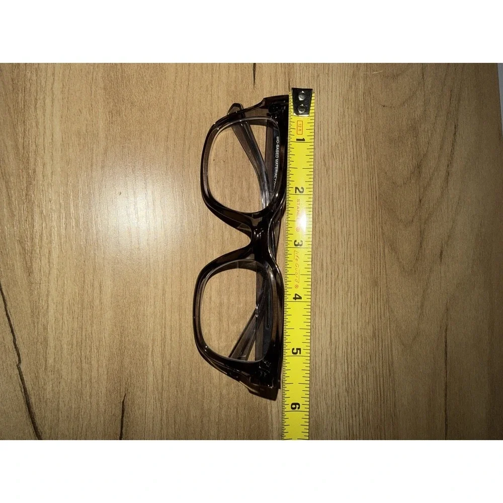 RAY BAN FRAMES ONLY EYEGLASSES BIO BASED RB‎ 7217 CHAD 8263 BLACK GRAY